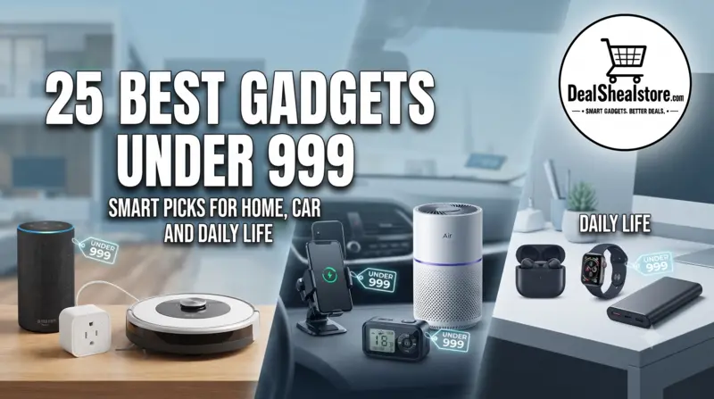 25 best gadgets under 999: smart picks for home, car and daily life