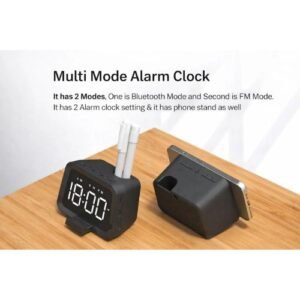 Arys digital clock with fm bluetooth