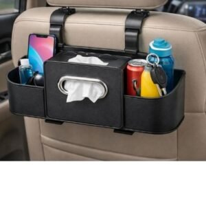 universal car seat back organizer with storage