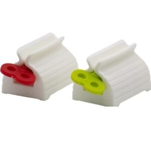2 pcs rolling-tube toothpaste squeezer